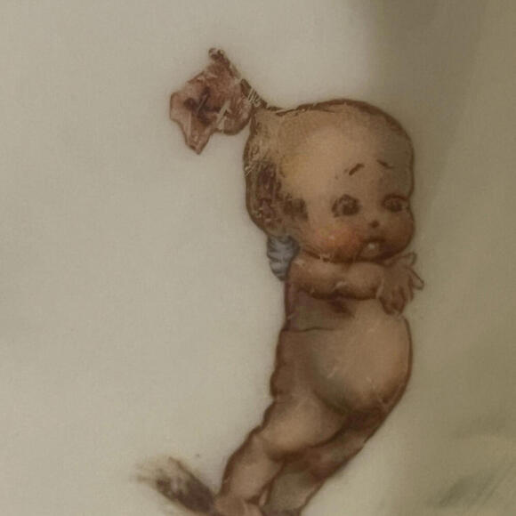 Kewpie Dish Germany Rose O’Neill Germany Stamped Kewpie Early 20th Century - Picture 7 of 9